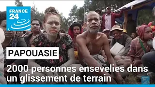 Après le glissement de terrain meurtrier, la Papouasie-Nouvelle-Guinée en deuil • FRANCE 24