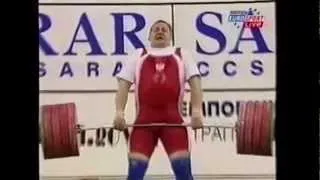 Pawel Najdek 250kg Clean and Jerk @2001 Worlds