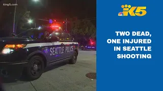 Two people shot, one killed overnight in Seattle shooting