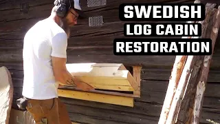 How To Repair A Log Cabin | Swedish Log Cabin Renovation