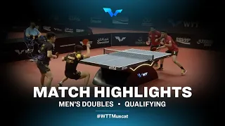 Lin Shidong/Xiang Peng vs Muhannad Al Balush/Mashal Al-Shahi | MD | WTT Contender Muscat 2022 (Qual)