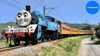 Riding Real Thomas the Tank Engine Train in Japan | Oigawa Railway