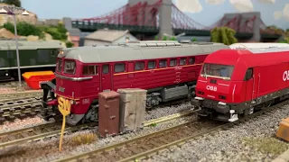 HO gauge European running session 😁