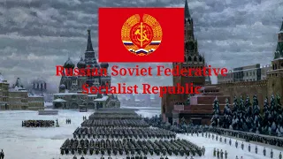 HoI4 Red Flood - Anthem of the Russian SFSR (Trotsky's Zheltorossiya)