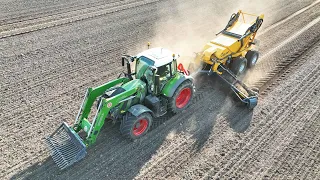 How to Pick up Stones | Fendt 724 Vario picking stones w/ ELHO Scorpio 710 Stone Picker