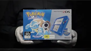 Nintendo 2DS Pokemon Blue Transparent Console Unboxing - *The Masked Man*