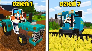 ZAŁOŻYŁEM SWOJĄ WŁASNĄ FARMĘ - Minecraft