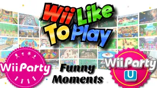WiiLikeToPlay - Wii Party + Wii Party U Funny Moments