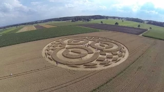 Crop circles appear across south Germany