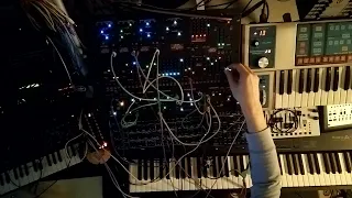 Messing Around with 4 Analog Synths, LinnDrum, RX-5, and Simmons SDS-V