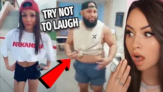 Try not to laugh CHALLENGE 51 - by AdikTheOne REACTION !!!