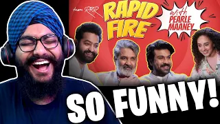 Rapid Fire With RRR Team REACTION