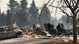 Пожар уничтожил 1500 домов в Северной Калифорнии