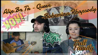 🇮🇩 Alip_Ba_Ta  Queen - Bohemian Rhapsody (fingerstyle cover) 🇮🇩 Pall Family Reaction! One Band Man!