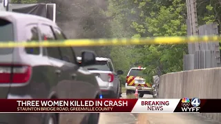 (6 p.m. hit) Details released on crash that killed 3 women on I-85 in Greenville County