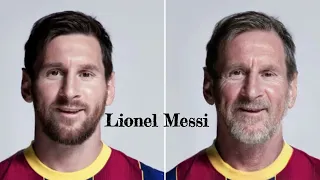 Photo Edits | Soccer Players | How they may look in old age? #messi #ronaldo #neymar #cr7 #viral