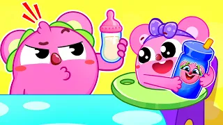 Bottle Feeding for Kids | Funny Songs For Baby & Nursery Rhymes by Toddler Zoo