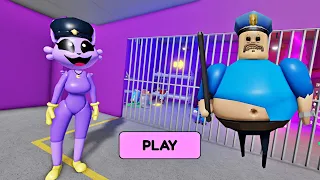 CATNAP WOMEN BARRY PRISON RUN! Scary Obby Full Gameplay #roblox