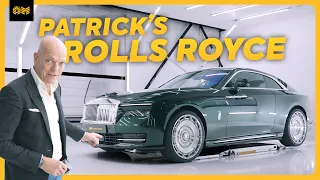 Patrick's new one-off Rolls Royce SPECTRE! #AnotherOne