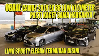 HARGA CAMRY 2018 EX BB SUDAH KELUAR, LIMO MODIFIKASI TERMURAH JUGA ADA