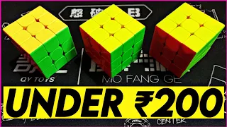 Top 3 Best Rubik's Cubes in ₹200 | in Hindi