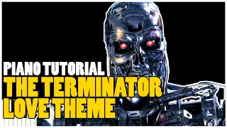 The Terminator - Love Theme | Brad Fiedel (Piano Tutorial Synthesia)