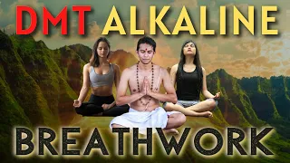 DMT Alkaline Breathwork - 35s Breath Holds (3 Guided Rounds)