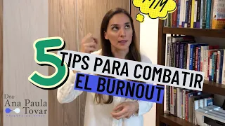 Cómo combatir el burnout o la fatiga ocupacional.