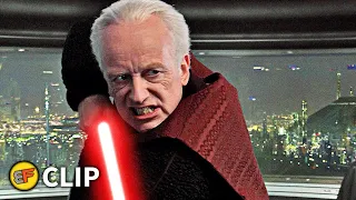 Mace Windu vs Palpatine - "I am The Senate" | Star Wars Revenge of the Sith (2005) Movie Clip HD 4K