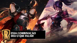 SÓ CABEÇADA MONSTRA! | RIVEN DARIUS  - Legends of Runeterra