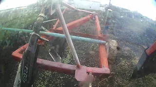 осенняя  пахота 2018) на тракторе т 25/autumn plowing 2018) on the tractor t 25