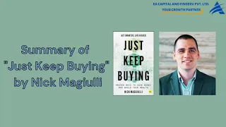 Summary of  "Just Keep Buying" by Nick Magiulli