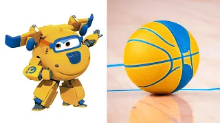 Super Wings Characters In Real Life As Basketball