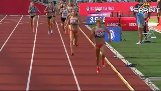 Women 1500m Finals  USA Track & Field Olympic Team Trials 2021 June 21 女子1500米奥运队选拔决赛Sports, 体育