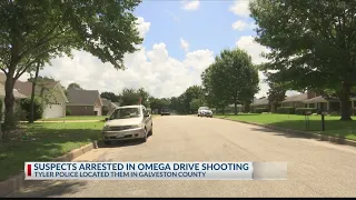 Two arrested in Galveston County in connection to shooting that killed teen on Omega Drive in Tyler