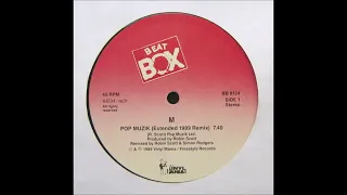 M (Robin Scott) - Pop Muzik (Extended 1989 Remix)