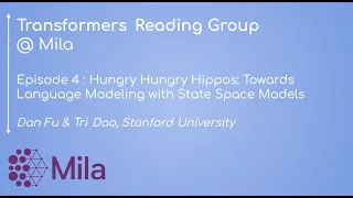 #4 - Hungry Hungry Hippos: Towards Language Modeling with State Space Models