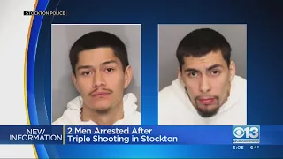 2 Arrested After Triple Shooting In Stockton