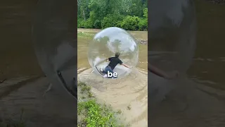 Giant Hamster Ball VS. River!