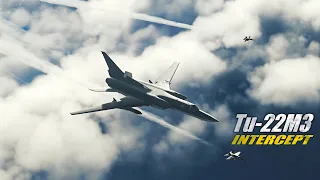 Tu-22 Intercept Goes Wrong | EPIC REALISM | DCS