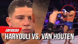 Haryouli DOMINATES The Fight | Nabil Haryouli vs Joey van Houten | Enfusion Kickboxing Talents