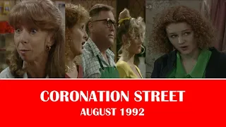 Coronation Street - August 1992