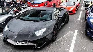 Russian Girl Covers her Lamborghini in 2 MILLION Swarovski Crystals!!