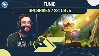 TUNIC en ANY% UNRESTRICTED par GROSHIKEN en 22:08.6 | SPEEDONS 2023