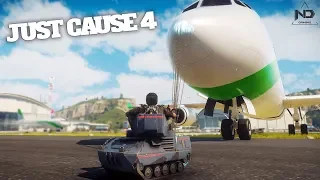 Just Cause 4 #50 - Thử Dùng Xe Tăng Đồ Chơi Kéo Những Thứ Nặng Nhất