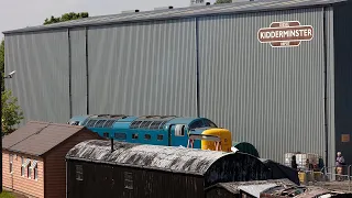 Severn Valley Railway Kidderminster Diesel Depot Full Tour Including Carriage Shed and Yard (in 4k)