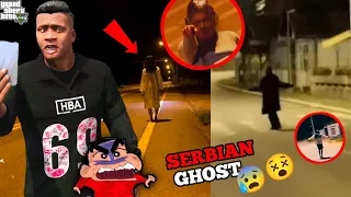 Shinchan & Franklin Found SERBIAN LADY GHOST | JSS GAMER