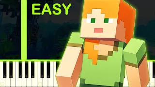 SUBWOOFER LULLABY | MINECRAFT - EASY Piano Tutorial