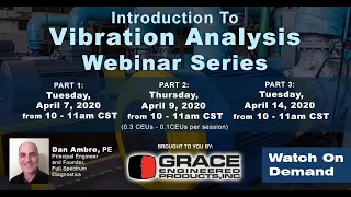 Webinar VOD | An Introduction to Vibration Analysis | Complete Series