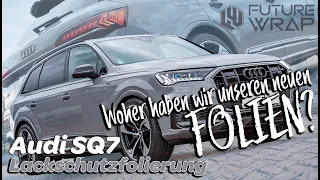 AUDI SQ7 - Lackschutzfolierung | Woher haben wir unsere neuen Folien?